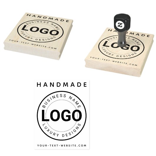 Custom Business Logo & Website | Handmade Brand  Rubberstempel