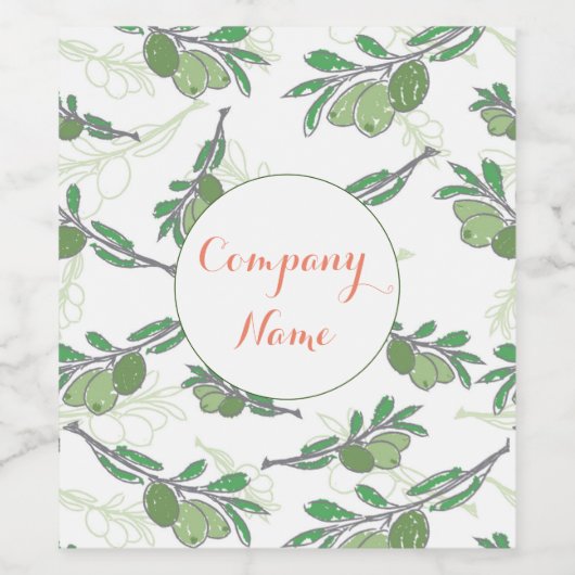 🍷 Custom Business Logo Wine Label – Professioneel Wijn Etiket (Enkel label)