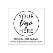 Custom Business Logo Wood Art Stamp Rubberstempel (Afrduk)