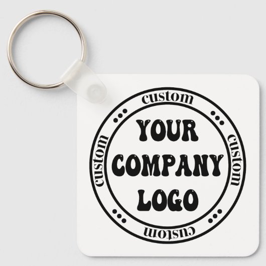 Custom Business Marketing Sleutelhanger, Klantgesc Sleutelhanger (Voorkant)