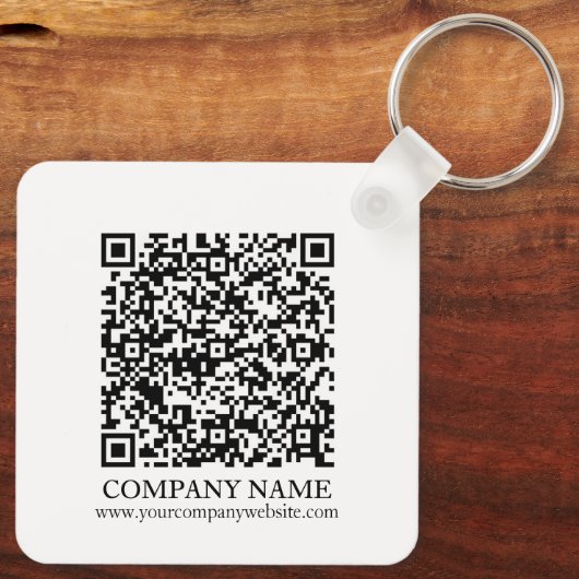 Custom Business Marketing Sleutelhanger, Klantgesc Sleutelhanger (Achterkant)