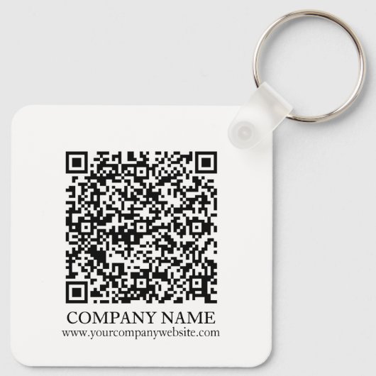 Custom Business Marketing Sleutelhanger, Klantgesc Sleutelhanger (Achterkant)
