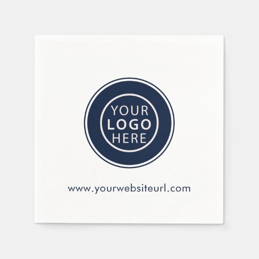 Custom Business Merk Logo Medewerkers Custom Paper Servet (Voorkant)