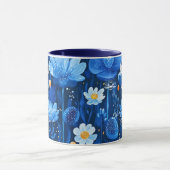 Custom Business Mok voor Spa & Wellness - Deep Blu (Midden)