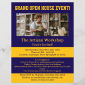 Custom Business Open House Flyer (Voorkant)