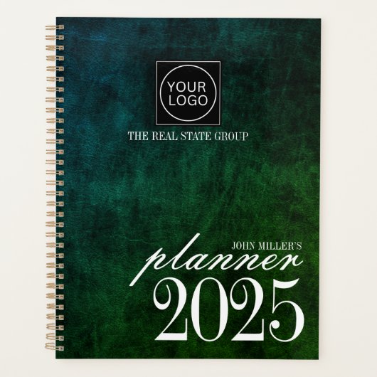 Custom Business Organizer 2025 Bedrijf Logo (Voorkant)