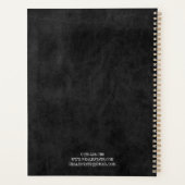 Custom Business Organizer 2025 Bedrijf Logo (Achterkant)