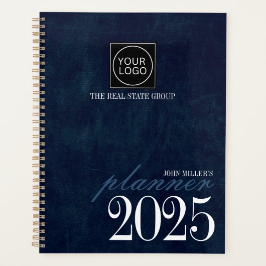 Custom Business Organizer 2025 Bedrijf Logo (Voorkant)