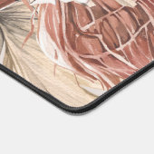 Custom Business Pampas GrassPremium Zwart Kantoor Bureaumat (Hoek)