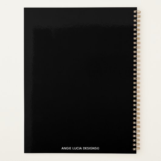 CUSTOM BUSINESS PLANNER (Achterkant)
