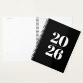 Custom Business Planner Zwart Wit Organizer (Display)