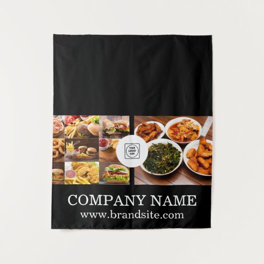 Custom Business Real Estate Branding Display Wandkleed (Voorkant)