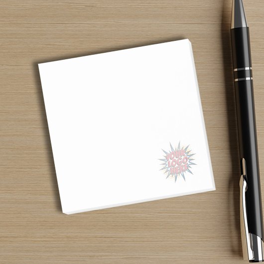 Custom Business Stationery - Achtergrond Logo Post-it® Notes