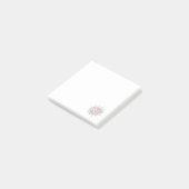 Custom Business Stationery - Achtergrond Logo Post-it® Notes (Schuin)