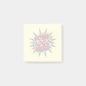 Custom Business Stationery Watermerk Logo Geel Post-it® Notes (Voorkant)