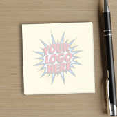 Custom Business Stationery Watermerk Logo Geel Post-it® Notes