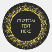 custom business stickers, Custom Round Stickers (Voorkant)