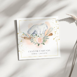 Custom Cakes Bakkerij Chef Pet Tools Visitekaartje