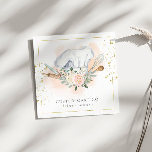 Custom Cakes Bakkerij Chef Pet Tools Visitekaartje
