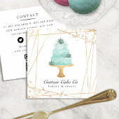 Custom Cakes Bakkerij Visitekaartje QR-code