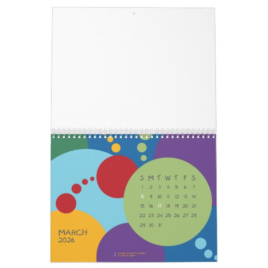 Custom Calendar Kalender (Mar 2026)