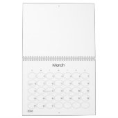 Custom Calendar Kalender (Mar 2026)