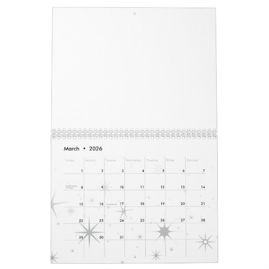 Custom Calendar Kalender (Mar 2026)
