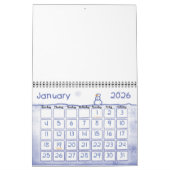 Custom Calendar Painted Seasons Kalender (Jan 2026)