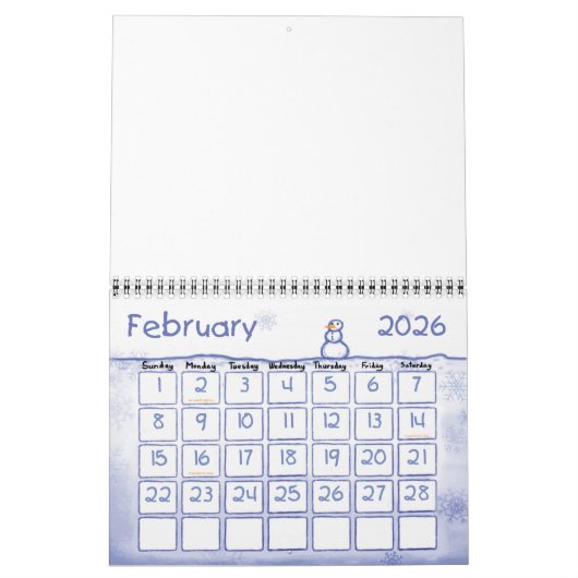 Custom Calendar Painted Seasons Kalender (Feb 2026)