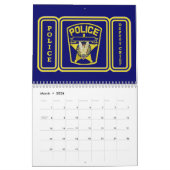 Custom Calendar voor politie en Sheriff Kalender (Mar 2026)