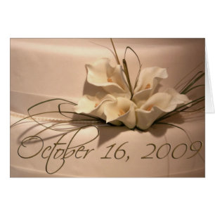 Custom Calla Lily Cake