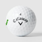 🍀 Custom Callaway Supersoft golfballen - Lucky (Logo)
