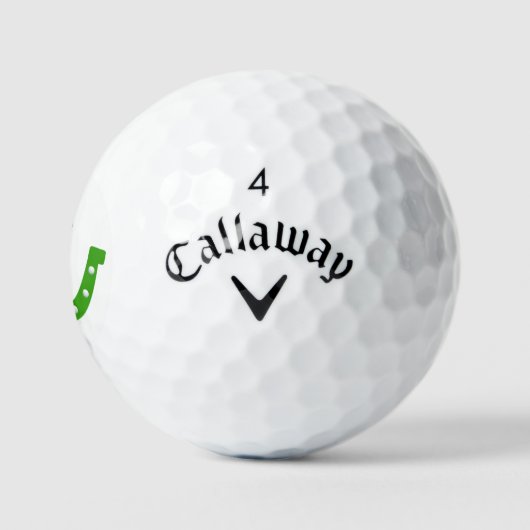 🍀 Custom Callaway Supersoft golfballen - Lucky (Logo)