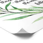 Custom Calligraphy Prayer Poster, Eph. 3:16-19 Poster (Hoek)