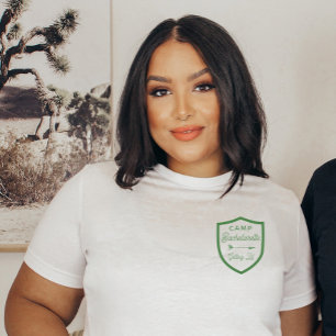 Custom Camp Bachelorette Party Getting Lit T-shirt