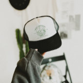 Custom Camp Bachelorette Trucker Hoed Pet