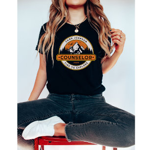 Custom Camp Counselor-Camping-grappig T-shirt