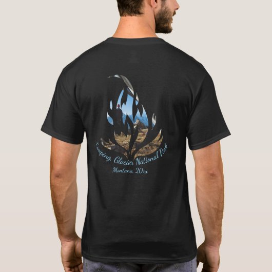 Custom Camp Fire Team T-shirt (Achterkant)