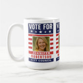 Custom Campaign Election Koffiemok (Links)