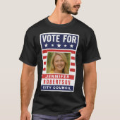 Custom Campaign Election T-shirt (Voorkant)