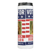 Custom Campaign Election Thermosbeker (Achterkant)