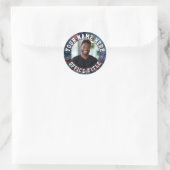 Custom Campaign Photo Ronde Sticker (Tas)