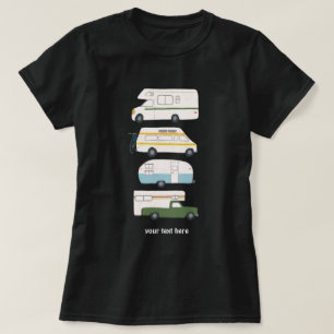 CUSTOM Campervan vanlife RV Trailer T-shirt