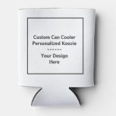 Custom Can Cooler – Personalized Koozie (Voorkant)