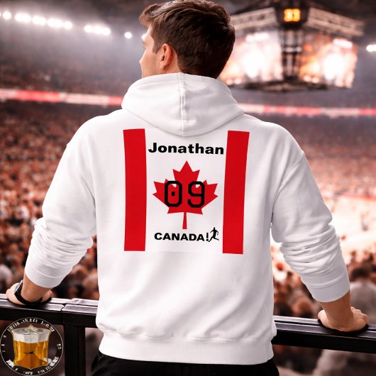 Custom Canada Athletic Heritage Wear Hoodie