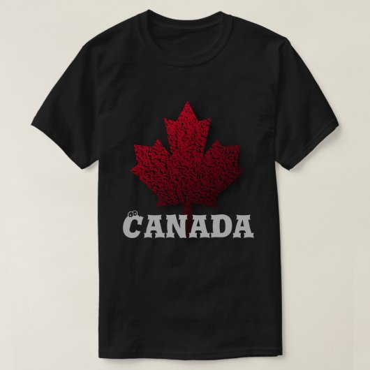 Custom Canada Day shirt (Design voorkant)