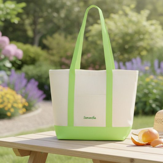 Custom Canvas Tote Bag, Personalised tote bag