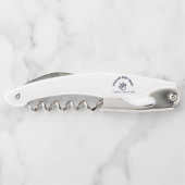 Custom Captain Boat Nautical Gift Kurkentrekker (Achterkant)