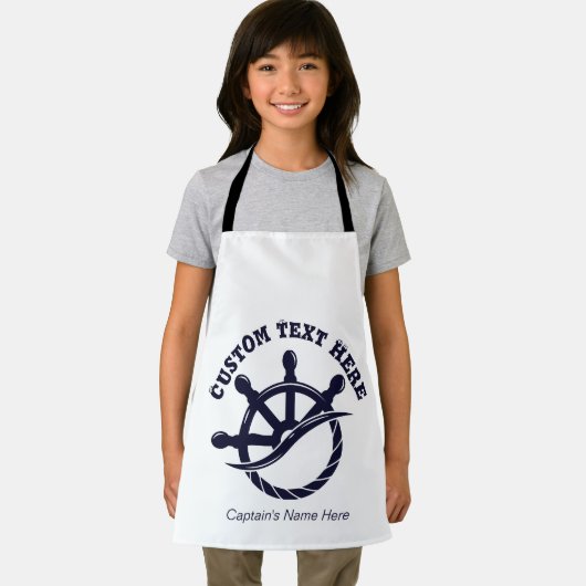 Custom Captain Boat Nautical Gift Schort (Insitu)