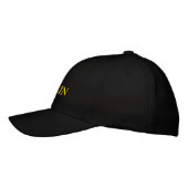 Custom CAPTAIN Embroidered Baseball Cap (Links)